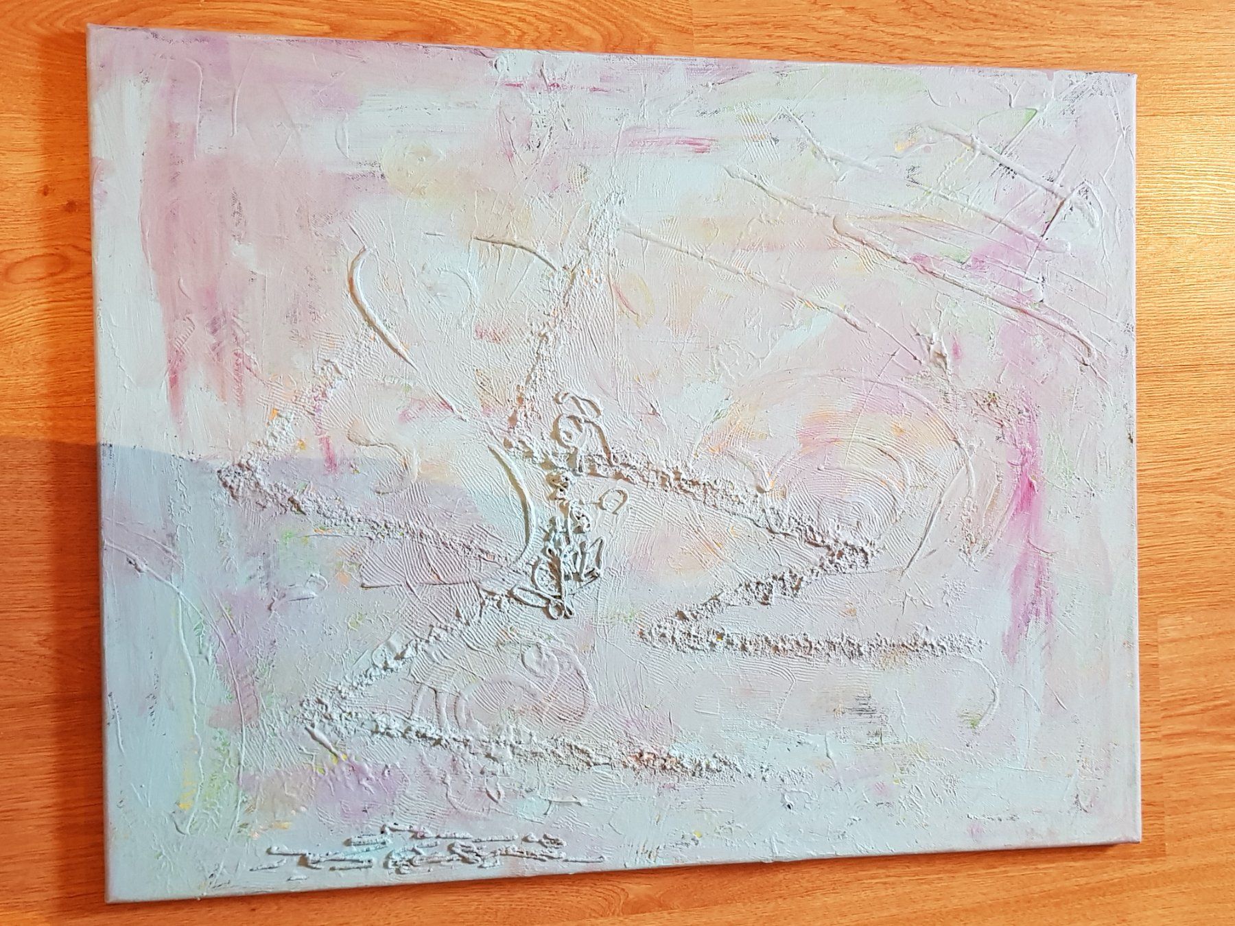 Gemälde: Painting: "Self-belief", 58 x 75 cm canvas frame – Neu und originalverpackt aus Turbenthal von viw_48fr