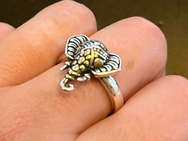 Anelli: Ring (One size) mit Elefant, Nr. 52 – Nuovo (secondo la descrizione) da Gams venduto da Mariawicca 5