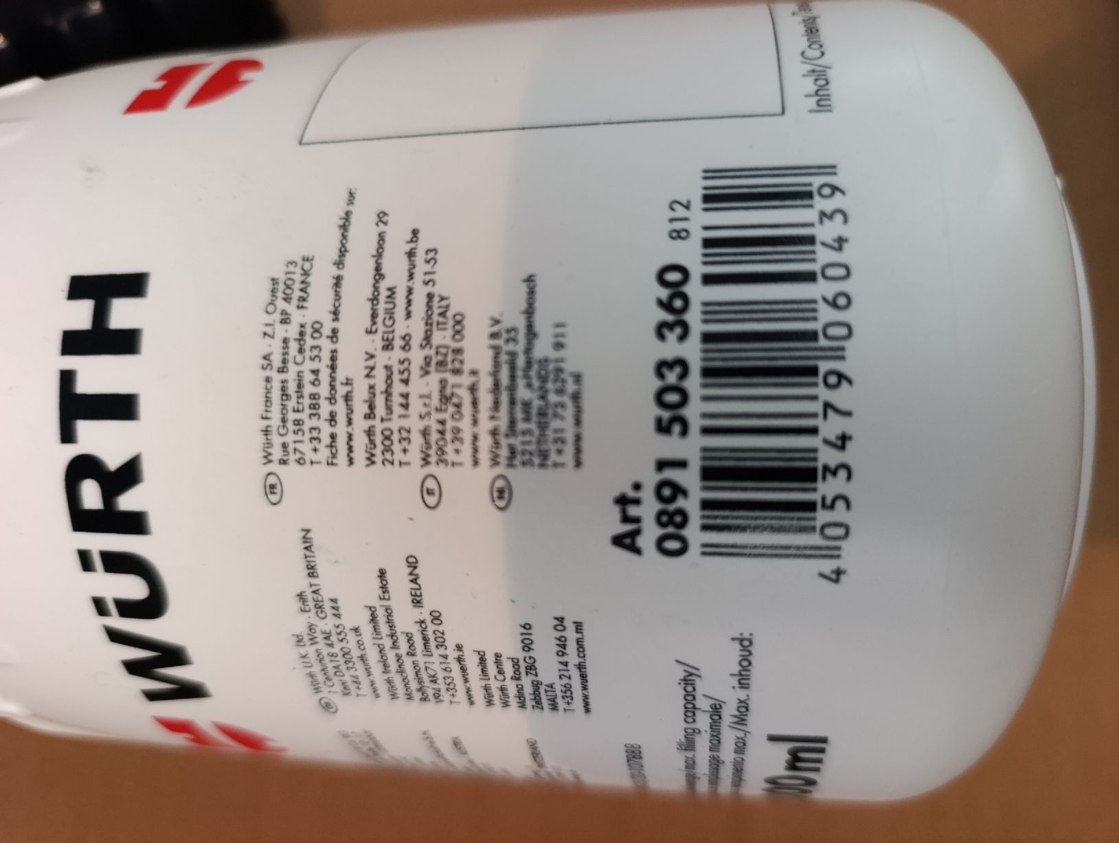Würth Tutti gli attrezzi: WURTH Sprayer 1000ml  – Nuovo (secondo la descrizione) da Bütschwil venduto da Toanju 2