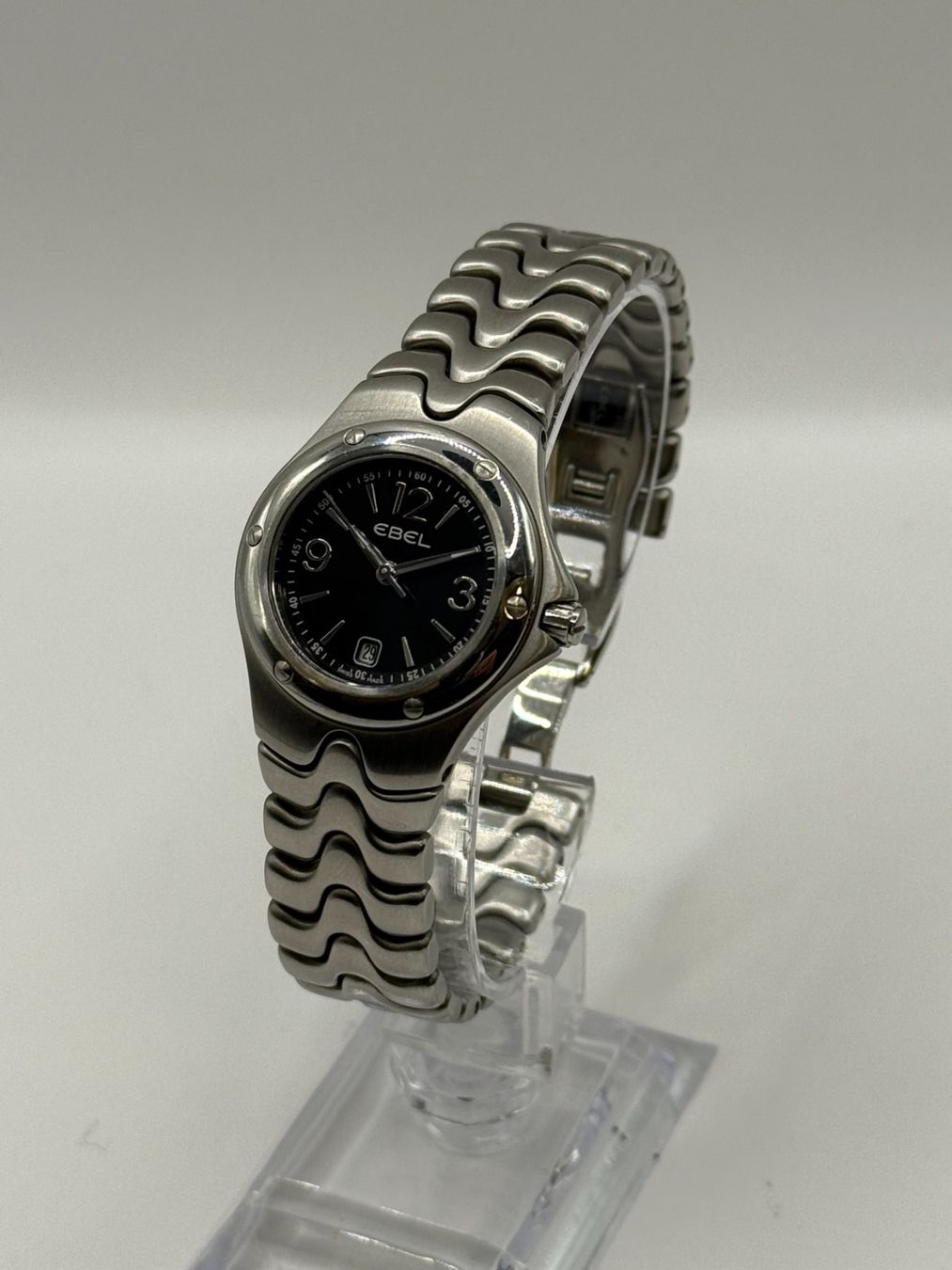 Ebel Orologi: Ebel Sportwave 28 mm acier – Usato da Bottens venduto da Evergold.ch 1