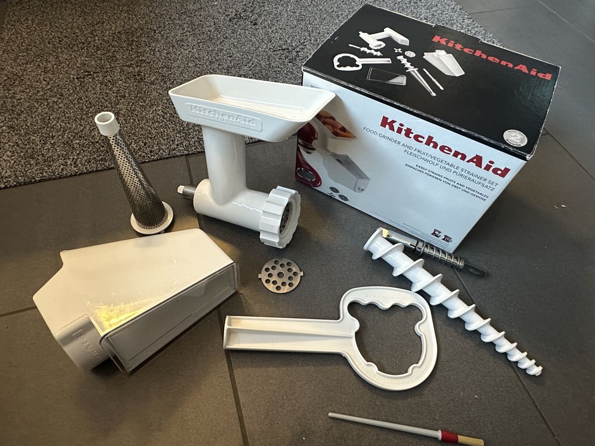 Kitchenaid Appareils de cuisine: Kitchenaid Pürier- & Fleischwolf Aufsatz – Neuf (Voir description) à Adliswil par reb_rp29