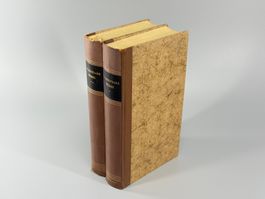 William Shakespeare Werke - Zweibändige Halbleder-Ausgabe