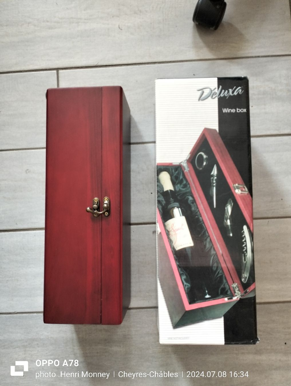 Vino: Vine Box – Nuovo e nell'imballaggio originale da Cheyres venduto da Capitain 2