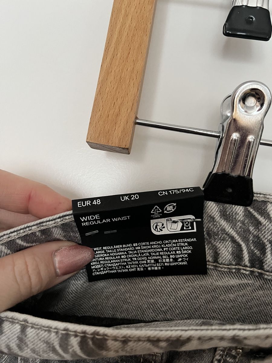 H&M Jeans: Moderne Wide Leg Jeans – Nuovo (secondo la descrizione) da Zürich venduto da Lelillemore 3