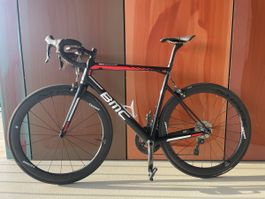 BMC Teammachine SLR03 2017 - carbone, roue carbone, Tiagra