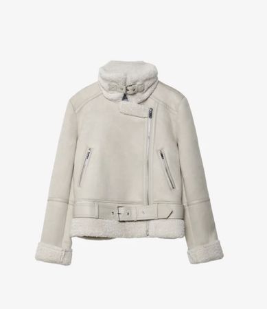 Stradivarius Double Face Kunstlederjacke in der Grösse M
