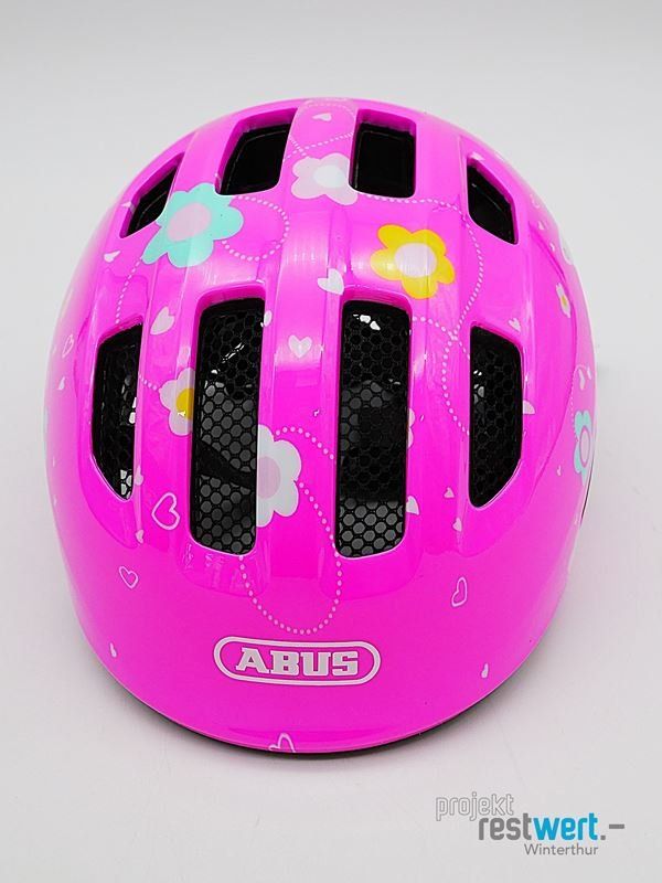 Abus Helme: ABUS Velohelm Kids pink – Neu (gemäss Beschreibung) aus Winterthur von Restwert_Winterthur 1