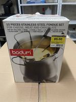 Fondue Set Edelstahl