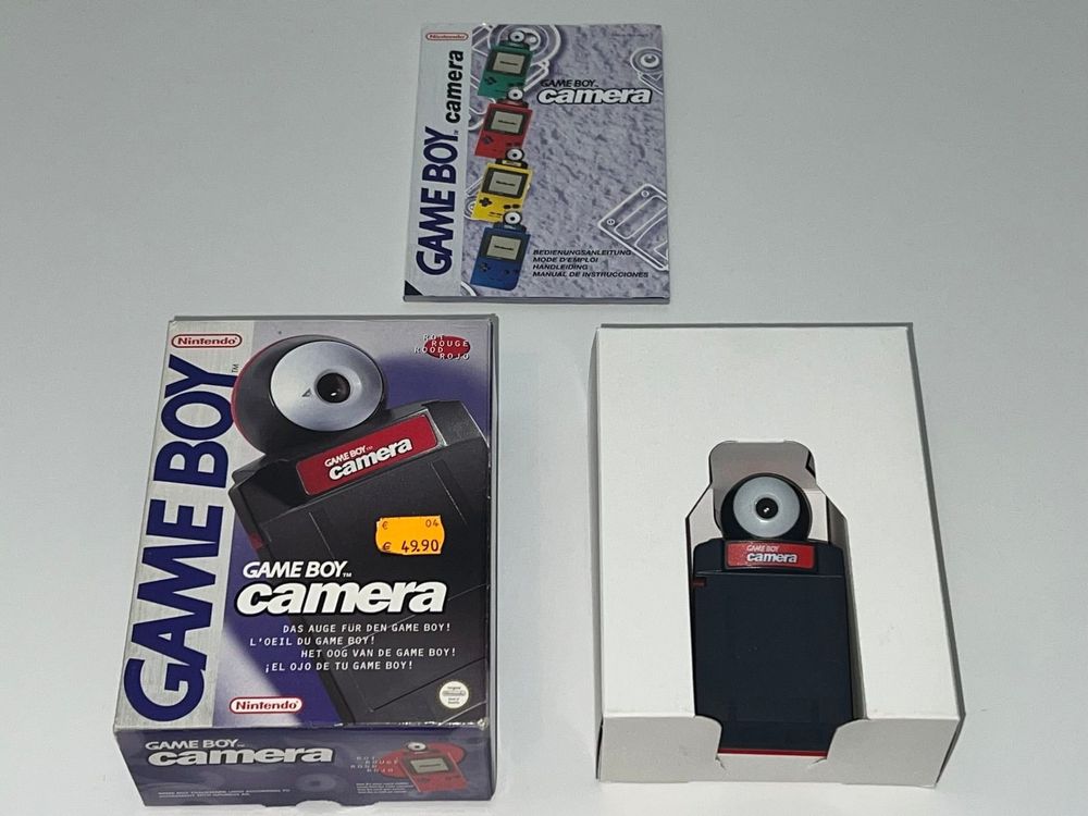 Nintendo Game Boy Zubehör - Game Boy Camera rot (OVP) (Gebraucht) in ...