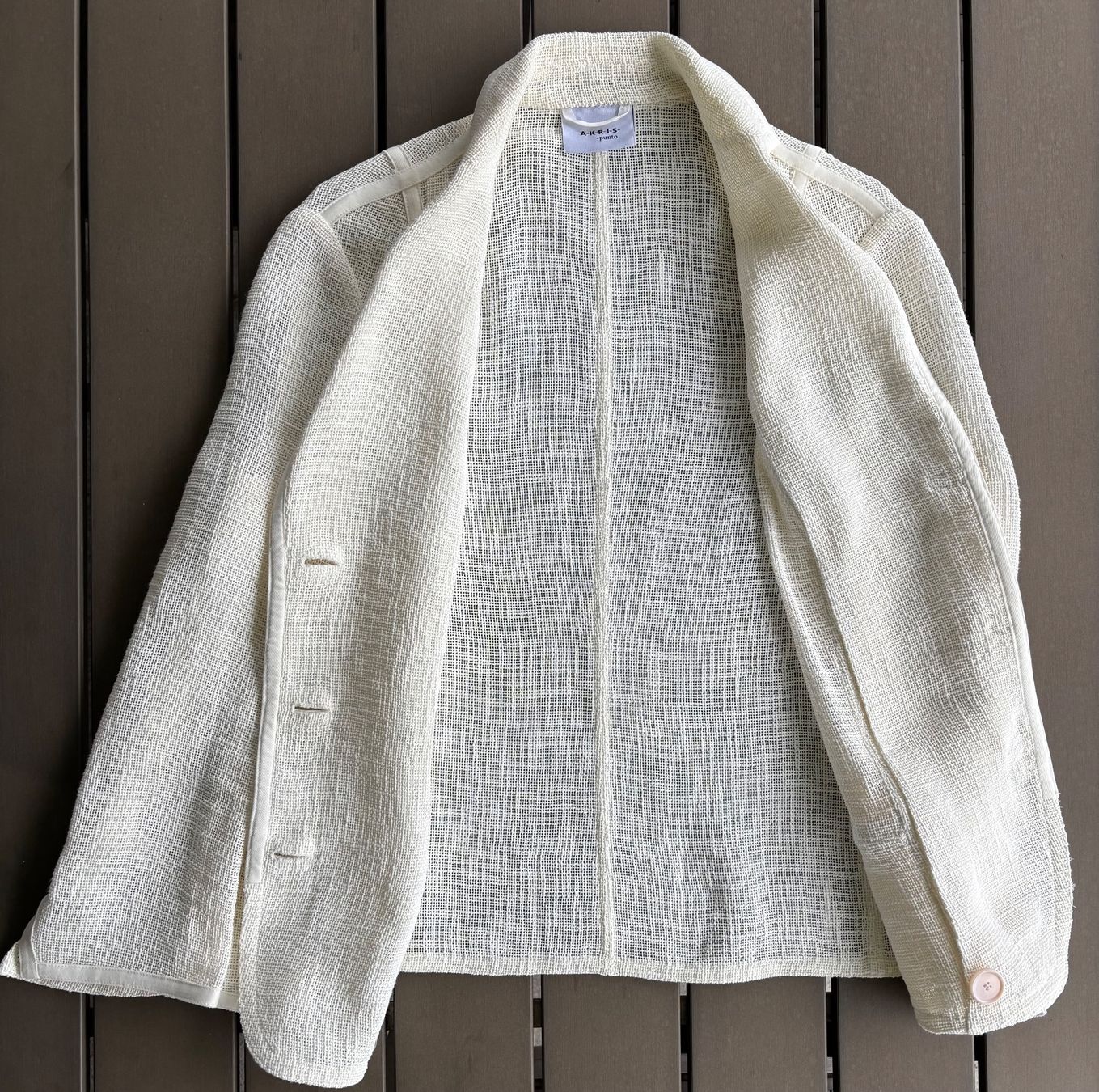 Akris Giacche: Akris Punto Blazer, Gr. 42, beige – Usato da Ebnat-Kappel venduto da Molton 4