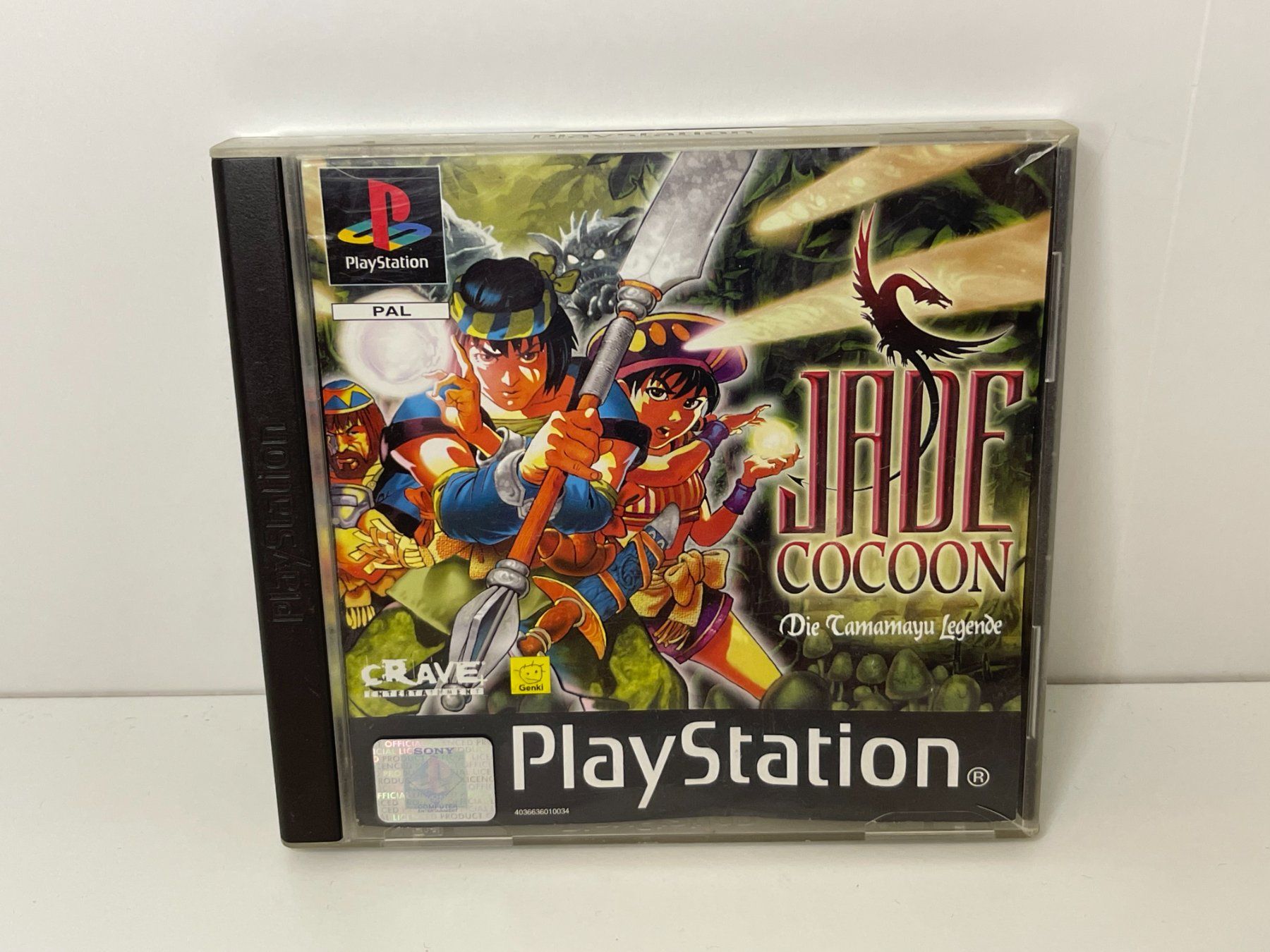 Sony Spiele: PS1 Jade Cocoon – Gebraucht aus Herznach von