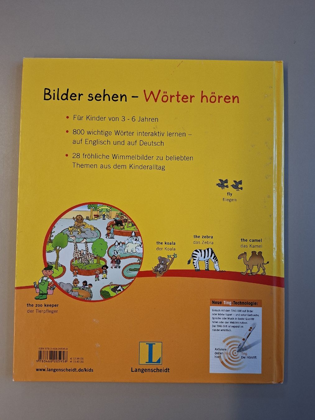 Libri: Langenscheidt Bildwörterbuch Englisch  – Usato da Bilten venduto da ecobi 3