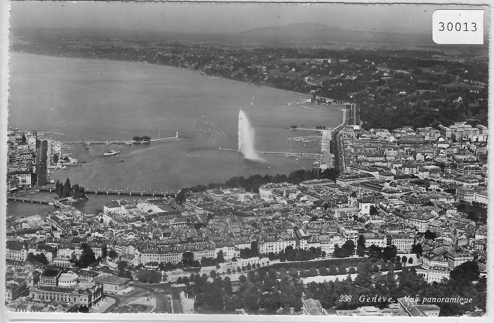 Cartoline postali: Geneve - Vue panoramique – Usato da Ettingen venduto da Kartenplanet