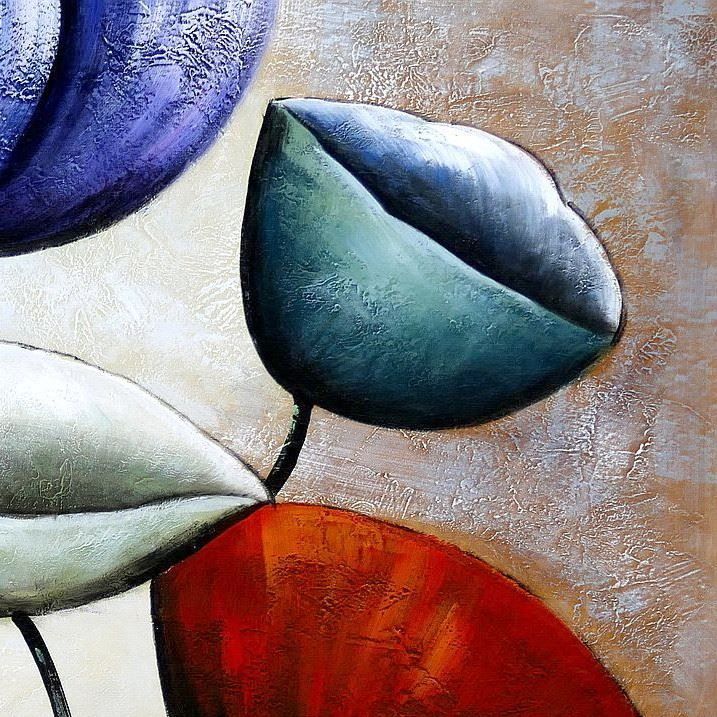 Riproduzioni & Creazioni: Abstrakt Modern Art - Der Blumentanz – Nuovo (secondo la descrizione) da Larnaca venduto da KunstDepot24 3