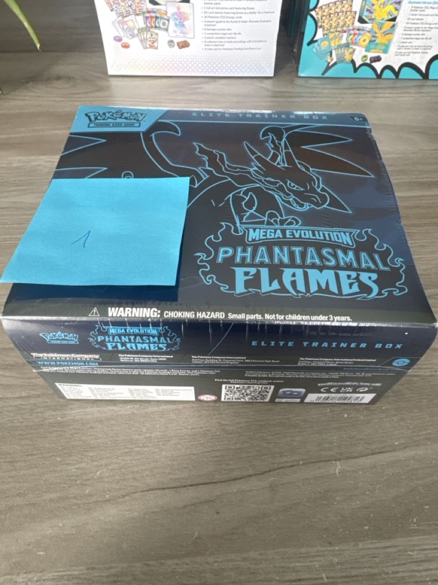 Pokémon Sammelbilder & Trading cards: ETB PHANTASMAL FLAMES ENG – Neu und originalverpackt aus Riazzino von bar_f9fn 4