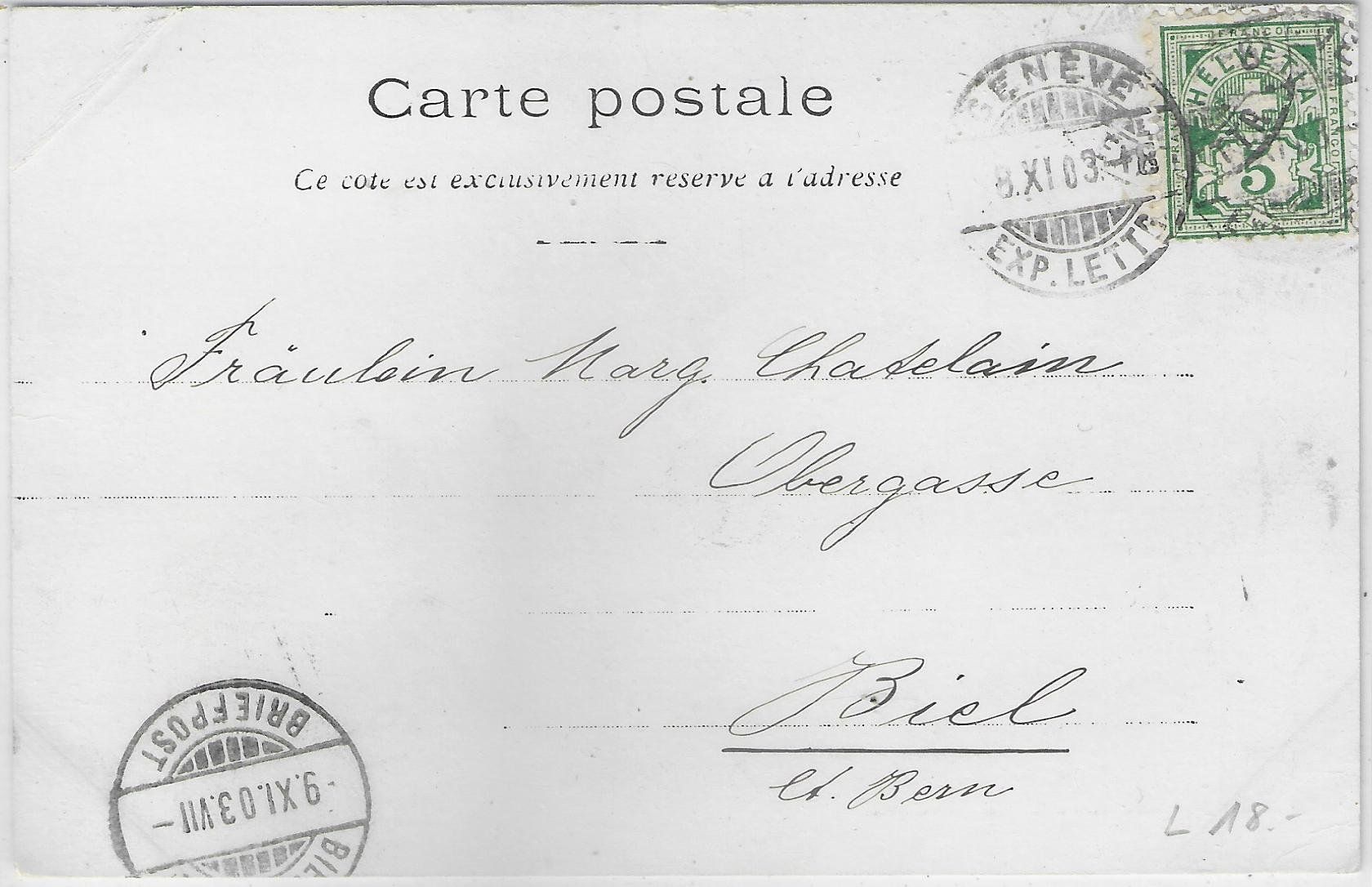Cartoline postali: Geneve et St-Pierre – Usato da Ettingen venduto da Kartenplanet 1