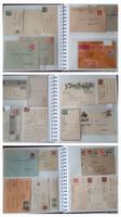 Album mit Briefen - 130 alte PJ + PP