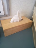 Kosmetiktuchbox Bambus Holz rechteckig guter Zustand (2)