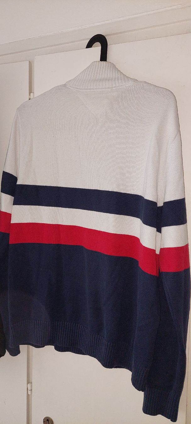 Tommy Hilfiger Maglioni & Felpe: TOMMY HILFIGER S PULLOVER AVEC ZIP style VINTAGE – Usato da Orpund venduto da Biennerome 9