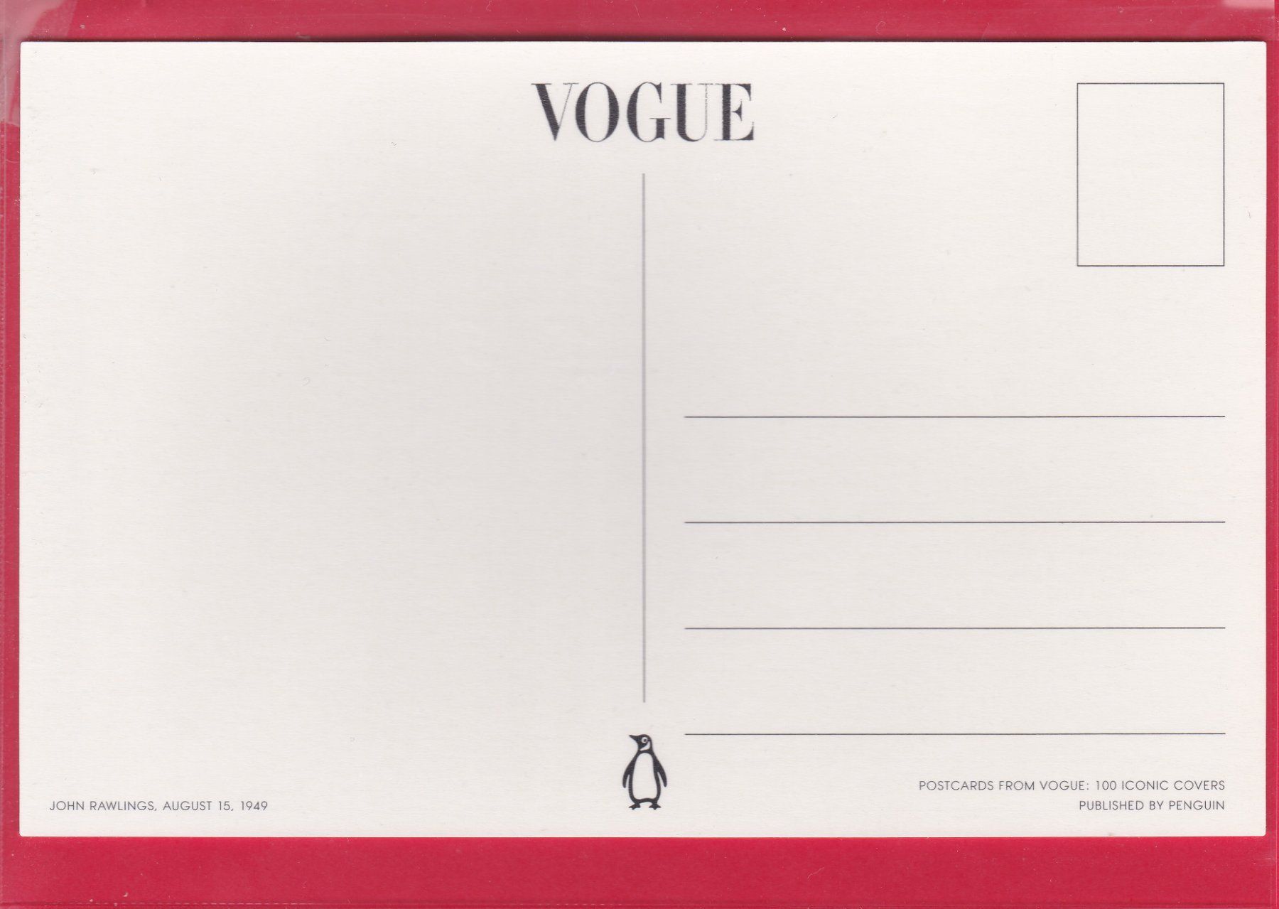 Cartoline postali: WERBE-KARTE VOGUE – Usato da Oberrieden venduto da Gebirgsstelze 1