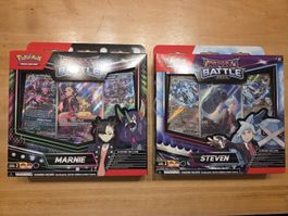 Pokemon Rival Battle Deck Marnie und Steven auf Englisch