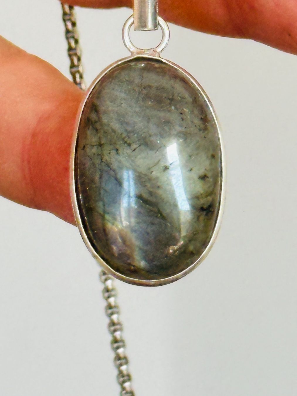 Catenine: Labradorite necklace – Nuovo e nell'imballaggio originale da Genève venduto da AGBERG