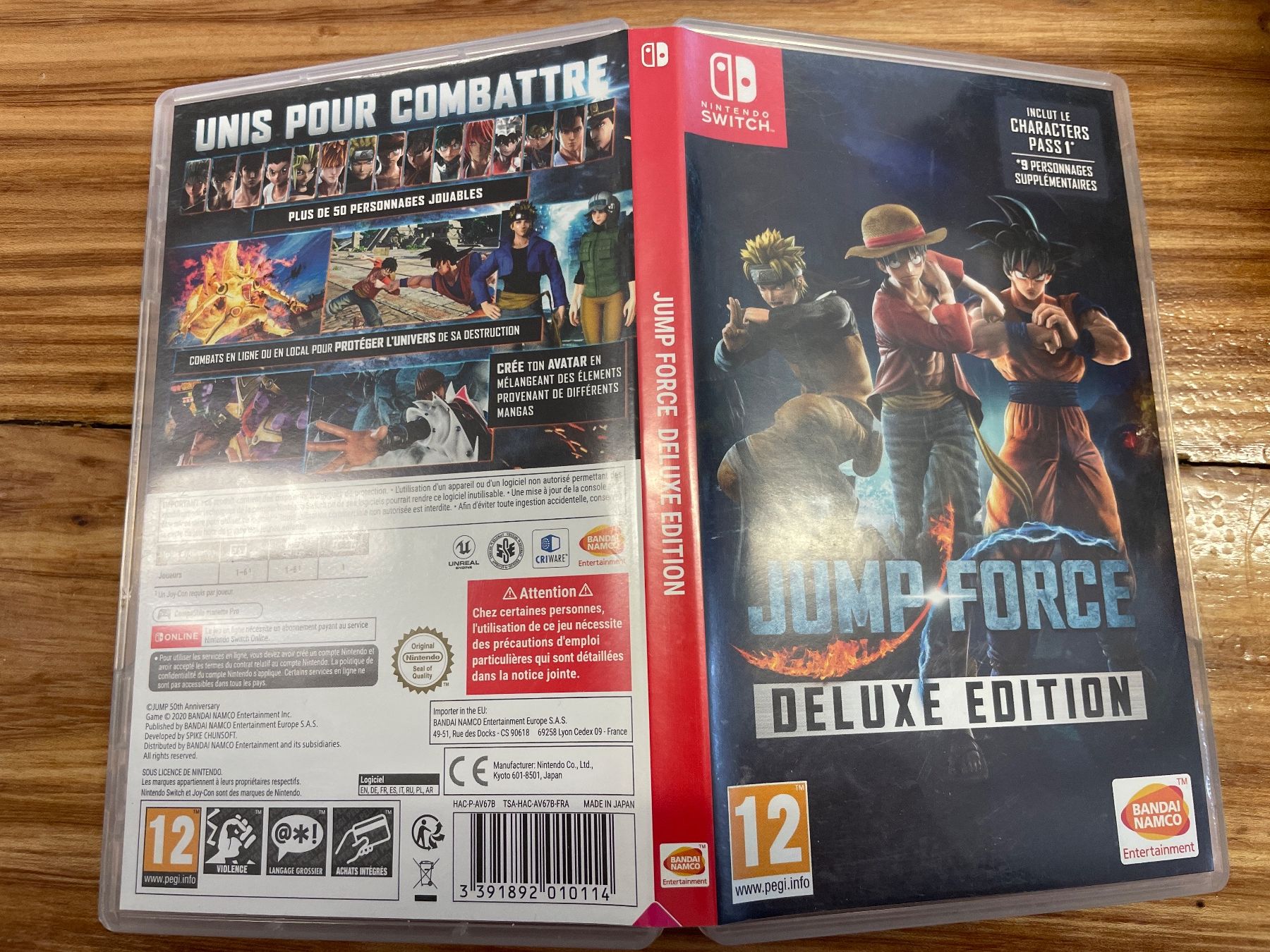Nintendo Giochi: Jump force deluxe édition nintendo switch – Usato da Bellelay venduto da tif_xh6r 3
