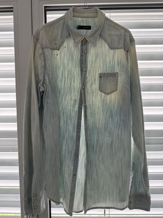 Hemd DSQUARED2 Grösse 54 Used Look Made in Italy