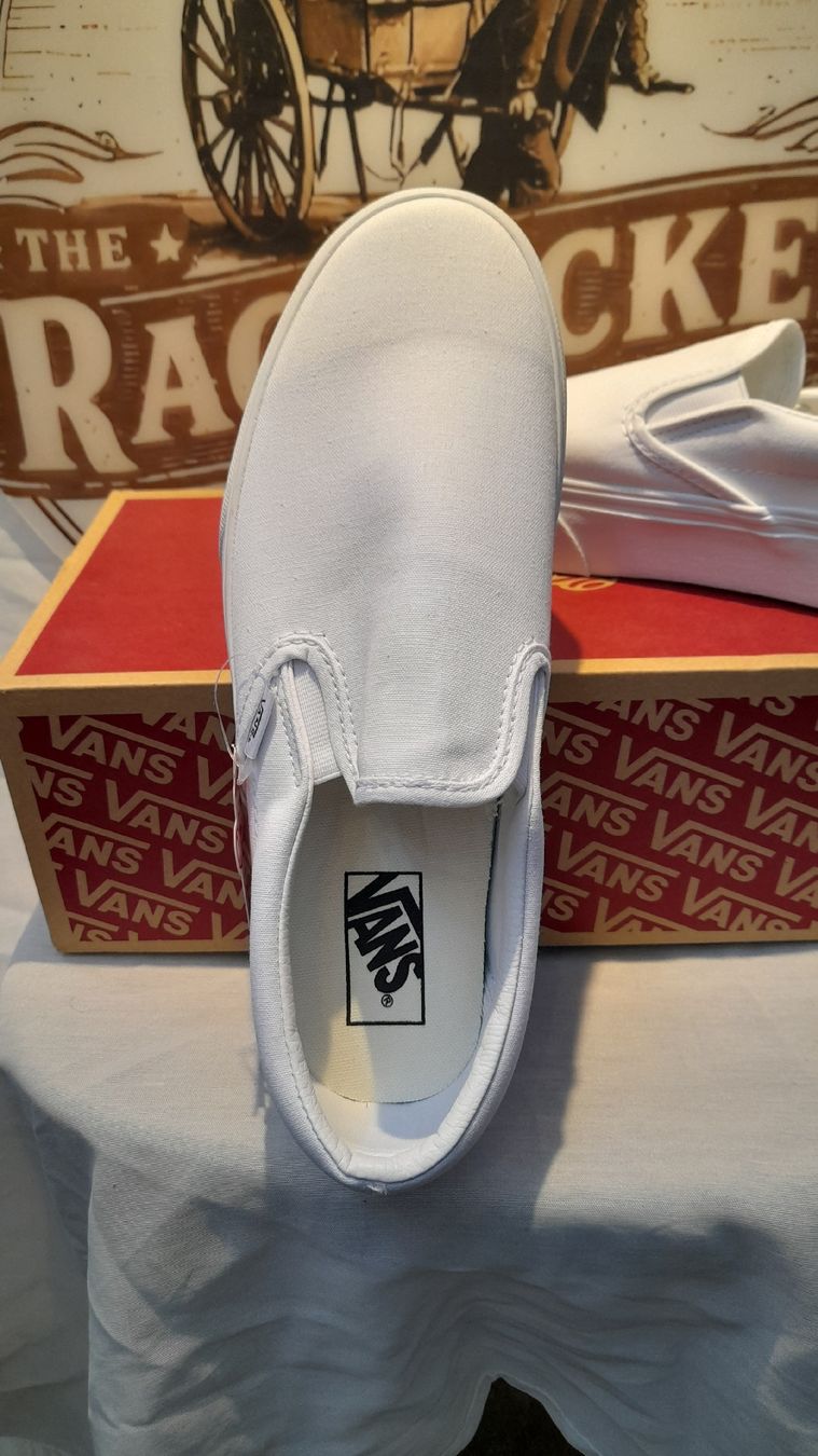 Vans Scarpe da uomo: Baskets Vans Classic Slip-On P Blanches Neuves Taille 41  – Nuovo e nell'imballaggio originale da st.gallen venduto da The_Rag_Picker. 5