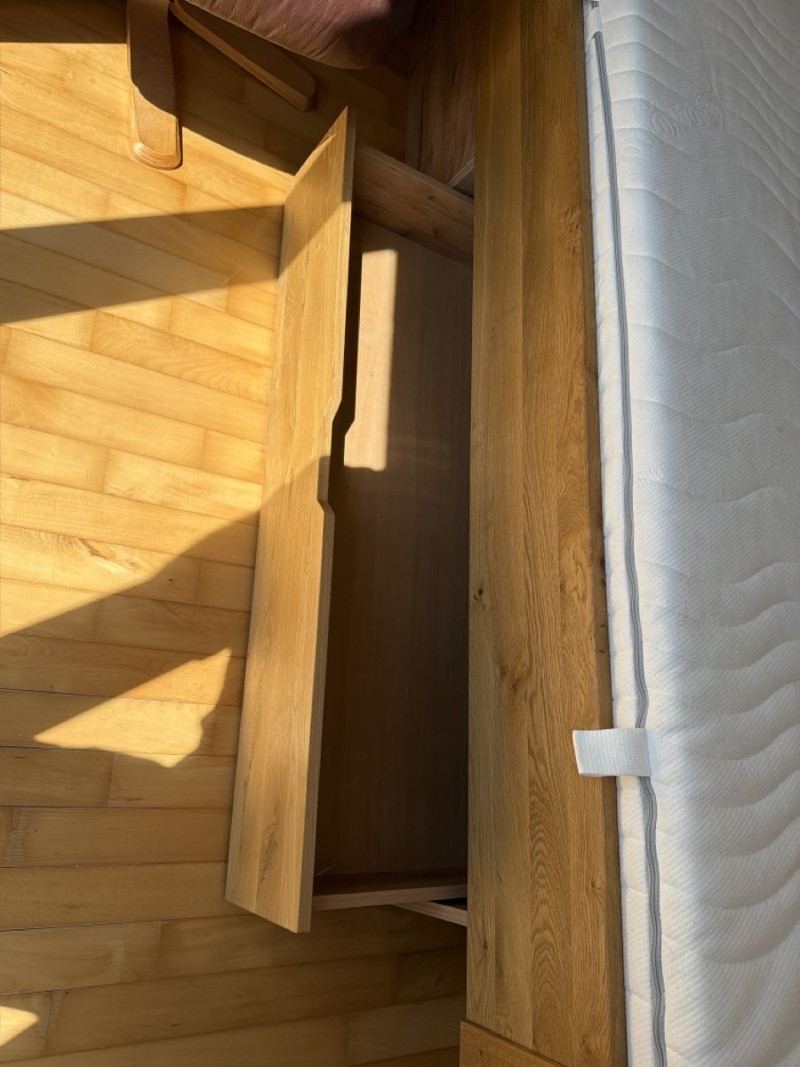 Lits: HOLZBETT    INKL  .   2 X  LATTENROST  &  MATRAZEN – D'occasion à Wetzikon ZH par philippe_22 1