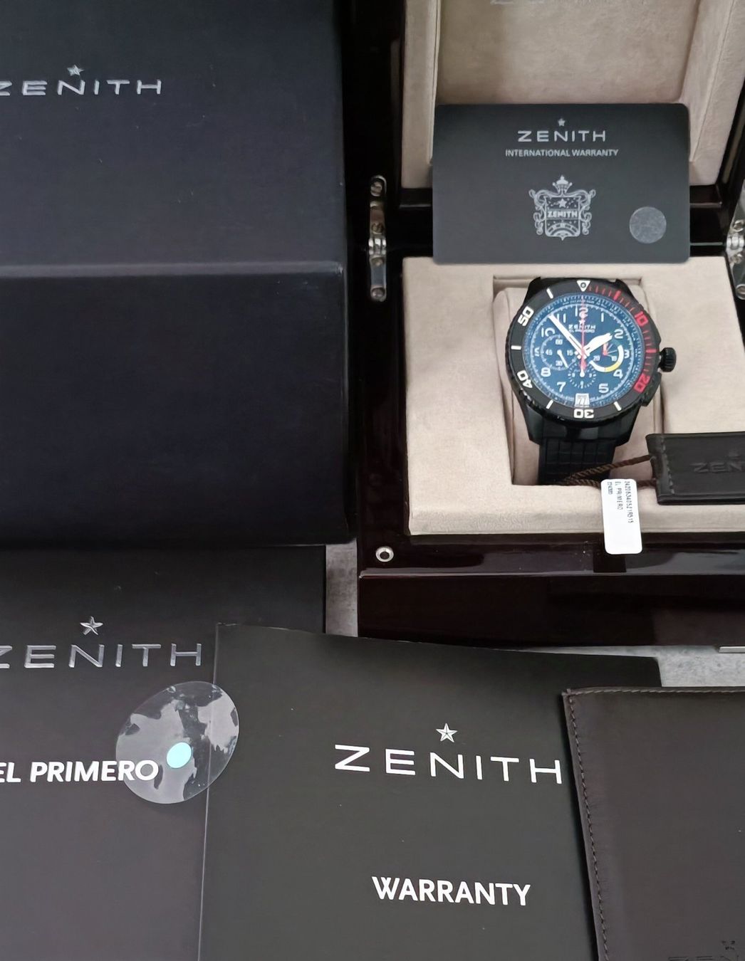 Zenith Orologi: Zenith El Primero Stratos Flyback Rainbow Limited Edition – Nuovo (secondo la descrizione) da Sierre venduto da imaginations 8