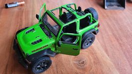 KINSMART 2018 Jeep Wrangler verte - échelle 1:34