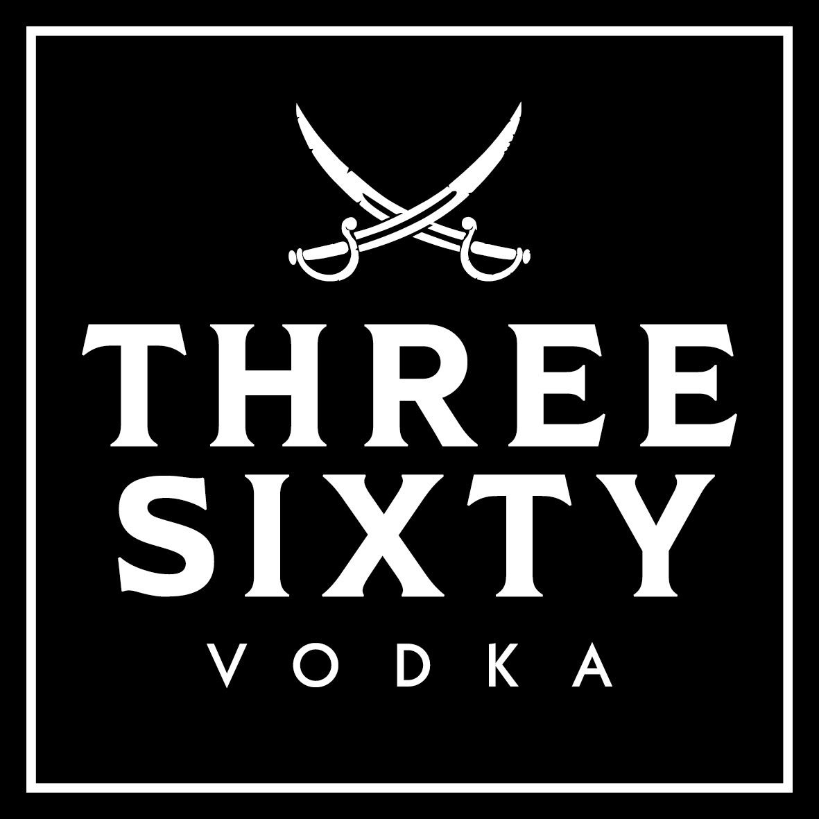 Bevande alcoliche: Three Sixty Vodka mit Longdrinkglas 0,7l – Nuovo e nell'imballaggio originale da Bülach venduto da RockBottomOffTheRamp 7