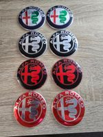 2er Set Emblem Alfa Romeo 74mm Universal