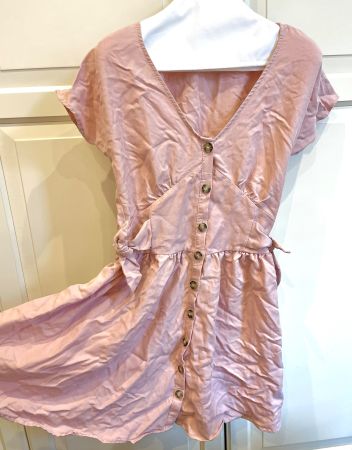 Jolie Mini Robe en Cotton Taille S