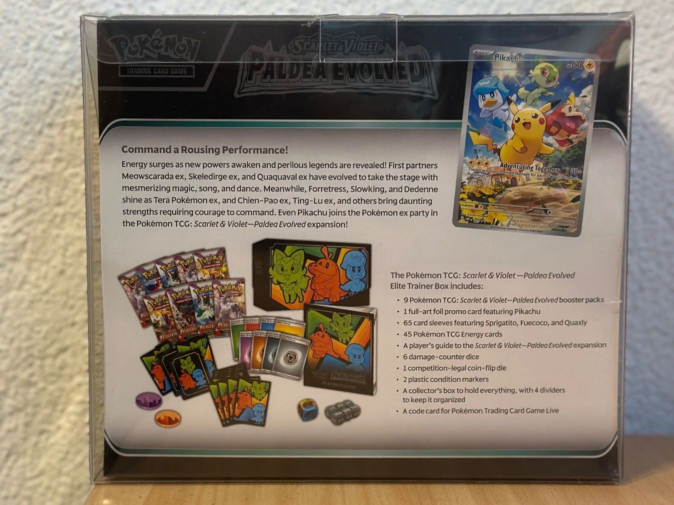 Pokémon Carte collezionabili: Pokémon Paldea Evolved Elite Trainer Box🇬🇧 ab 1.- – Nuovo e nell'imballaggio originale da Wetzikon ZH venduto da ys21 1