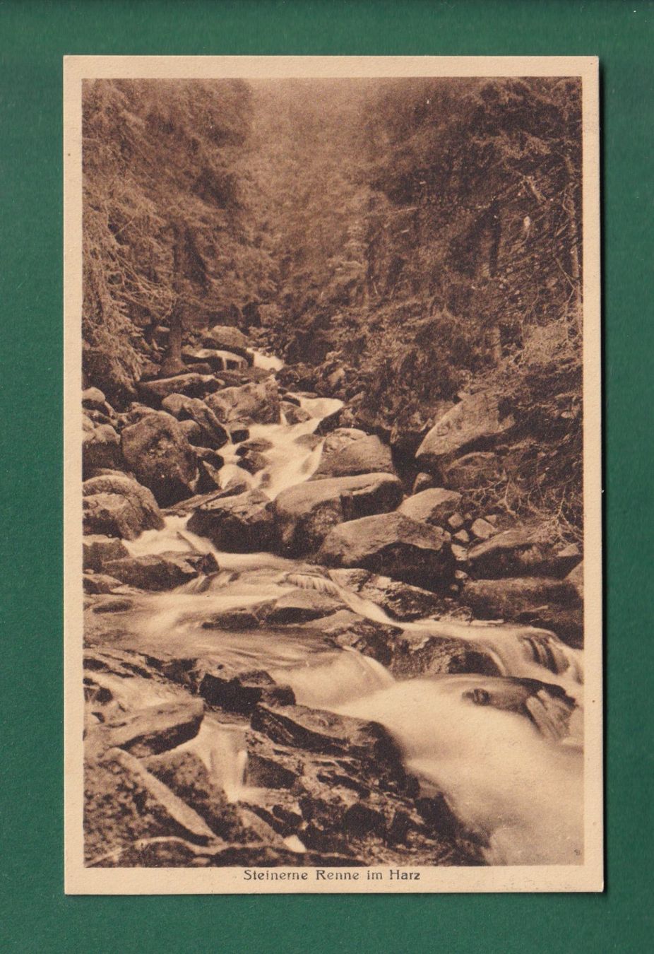 Cartoline postali: STEINERNE RENNE im Harz – Usato da Pully venduto da nicecards-shop