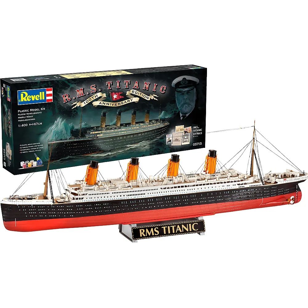 Revell Modellbausätze & Standmodelle: Revell Titanic Modell angefangen – Gebraucht aus Goldach von igwhitestar