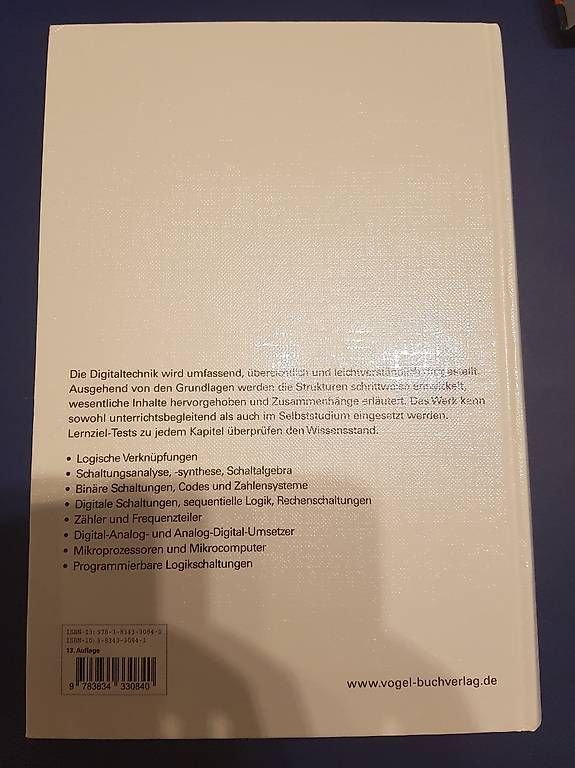 Libri: Digitaltechnik - Elektronik 4 - Klaus Beuth – Usato da Sigriswil venduto da thi_fp6f 1