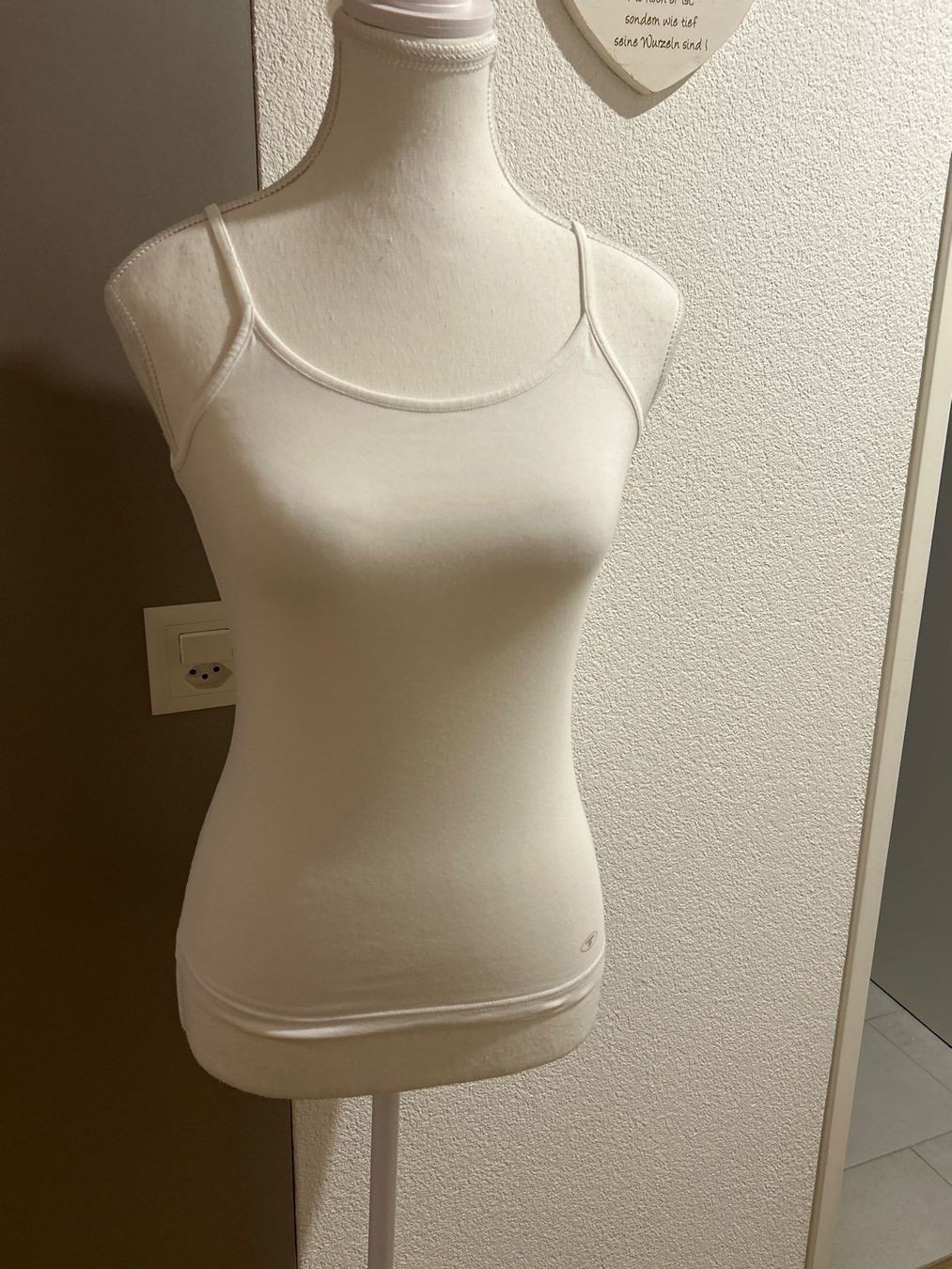 Tom Tailor Top: Damen Top weiss Tom Tailor – Usato da Brunnen venduto da Nala2929