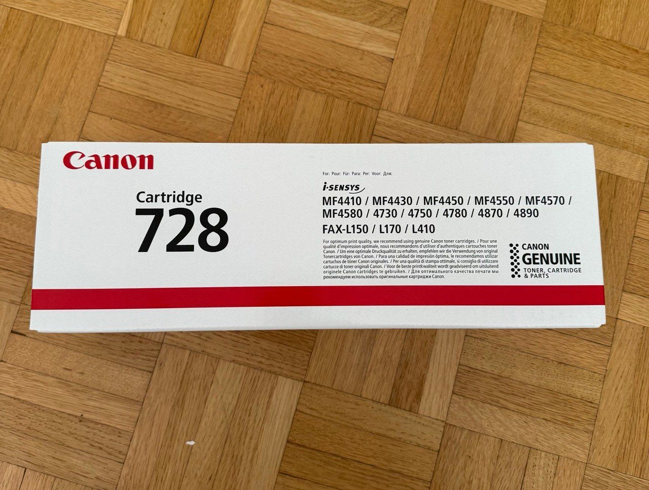 Canon Cartucce per stampanti & toner: Canon Drucker Toner 728 – Nuovo e nell'imballaggio originale da Zürich venduto da kanausonric