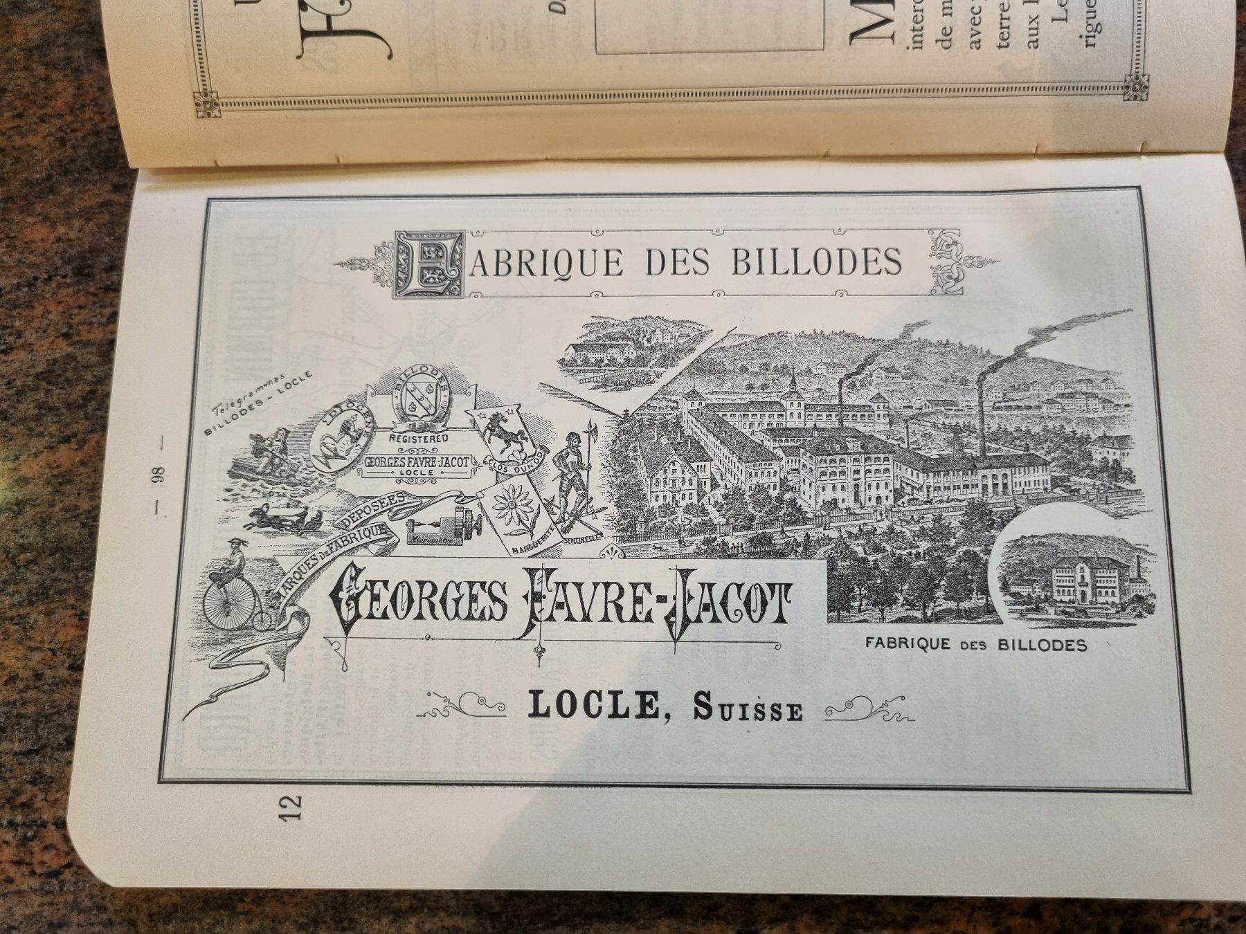 Dokumente: Katalog Paris 1889 Sections Suisses Prospekt – Gebraucht aus Trachslau von post35 3