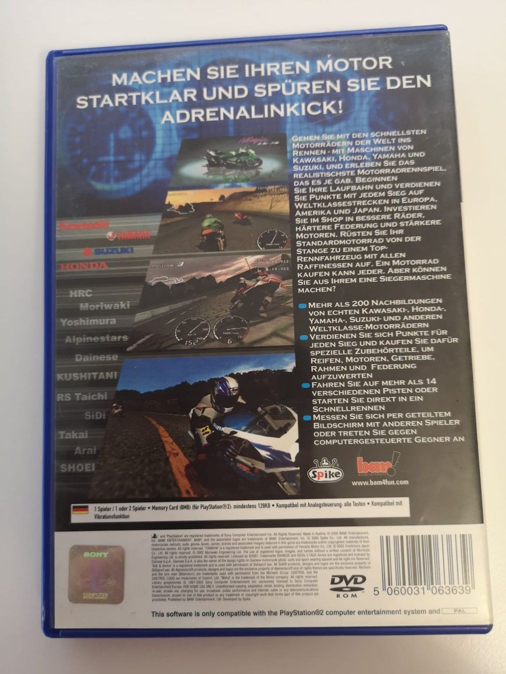 Spiele: Riding Spirits (PS2) – Gebraucht aus Herisau von Seyashop1 2
