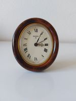 SWIZA 8  Wecker/Tischuhr   Vintage  ca. 1960  Nussbaum Optik