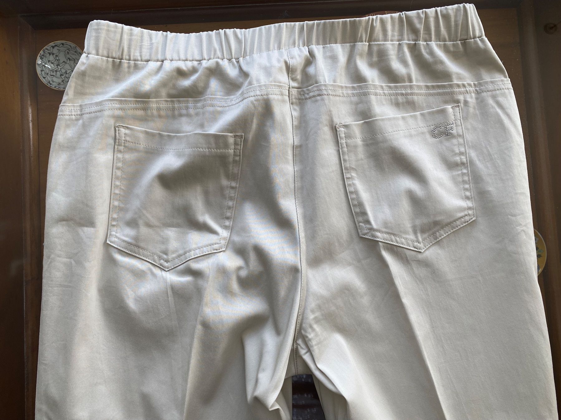 Pantaloni: CARLA FERRONI 7/8 Sommerhose Baumwolle Gr. 48 – Nuovo (secondo la descrizione) da Besazio venduto da lionheart63 4