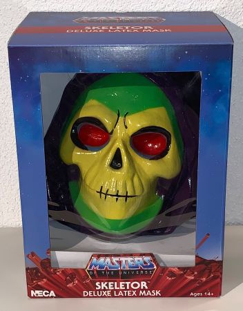 Masters of the Universe Skeletor Latex Maske NECA Motu