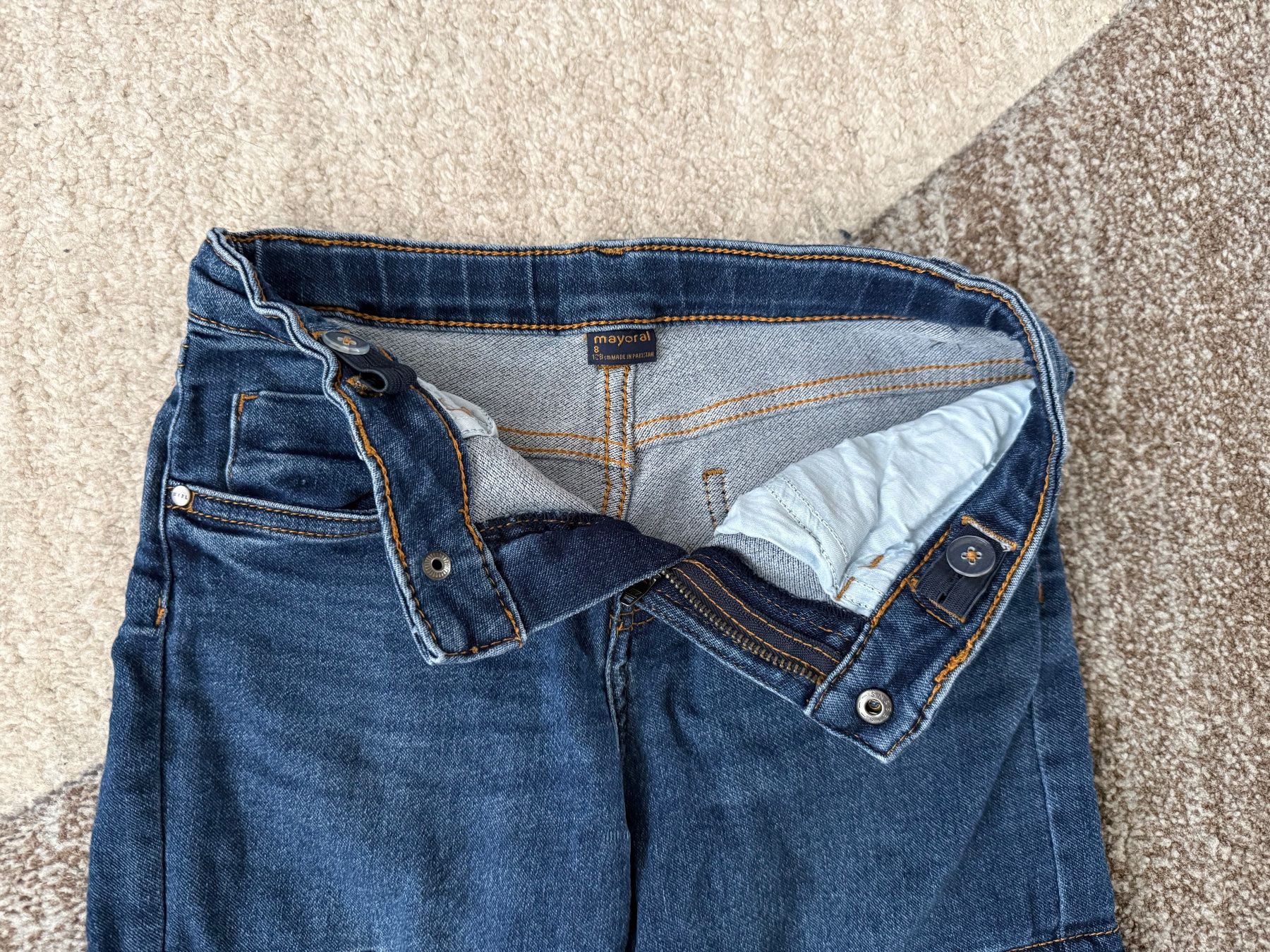 Mayoral Pantaloni: Jeans Mayoral Gr. 128 – Usato da Zürich venduto da makmakmak 4