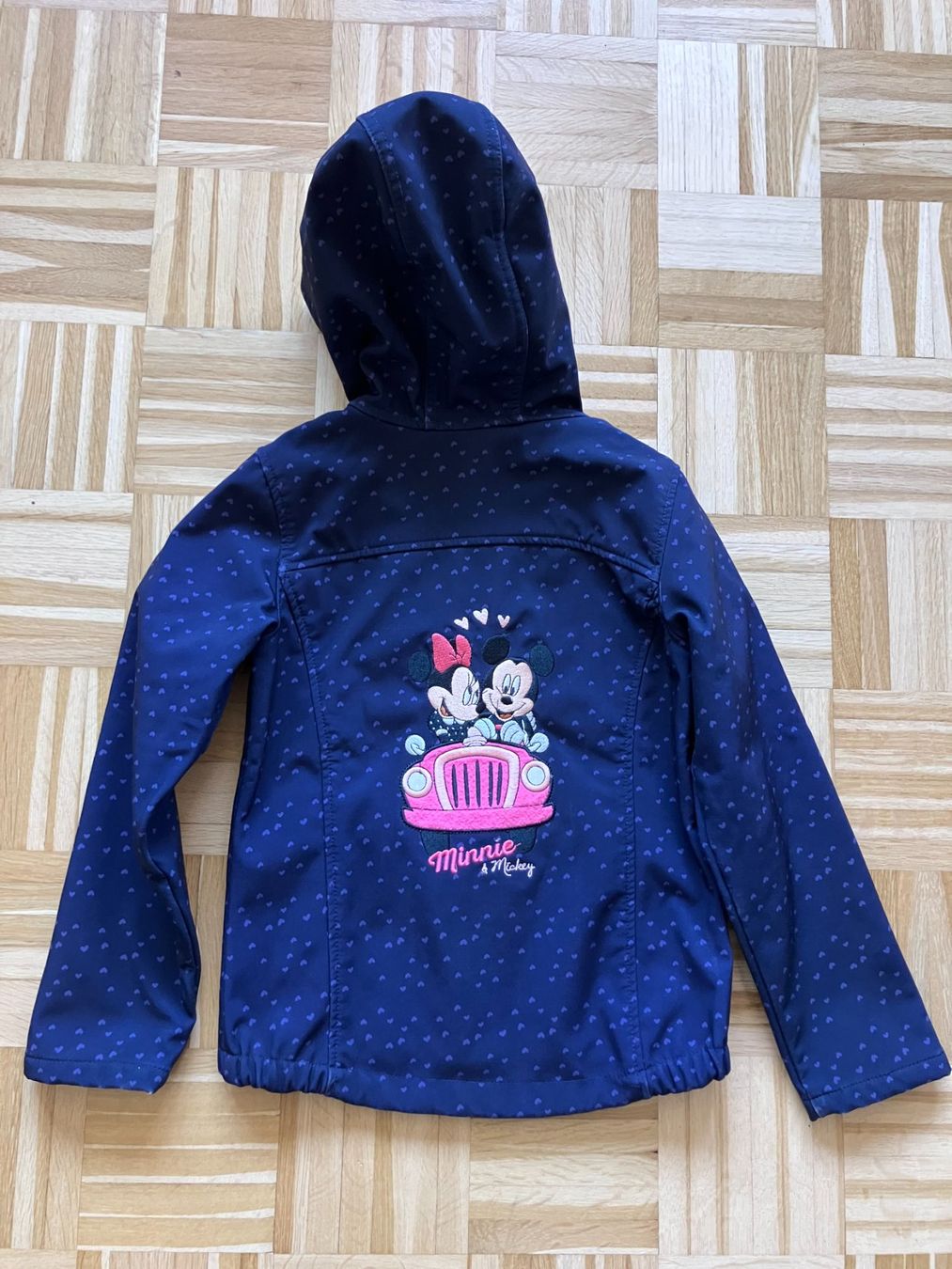 C&A Giacche & Cappotti: Softshelljacke Minnie blau-pink 134 – Usato da Brugg AG venduto da salo4me 1