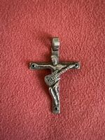 Pendentif Croix du biker Johnny  Hallyday Argent 925