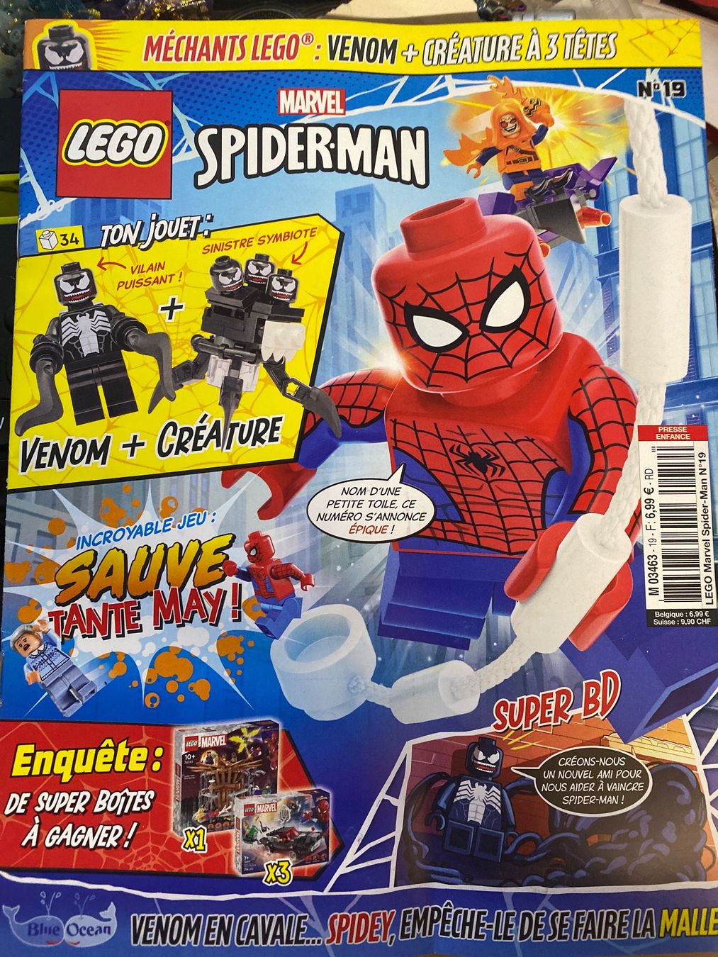 Fumetti: LEGO BD Spiderman:  numéro 19 – Usato da Le Brassus venduto da cinema13